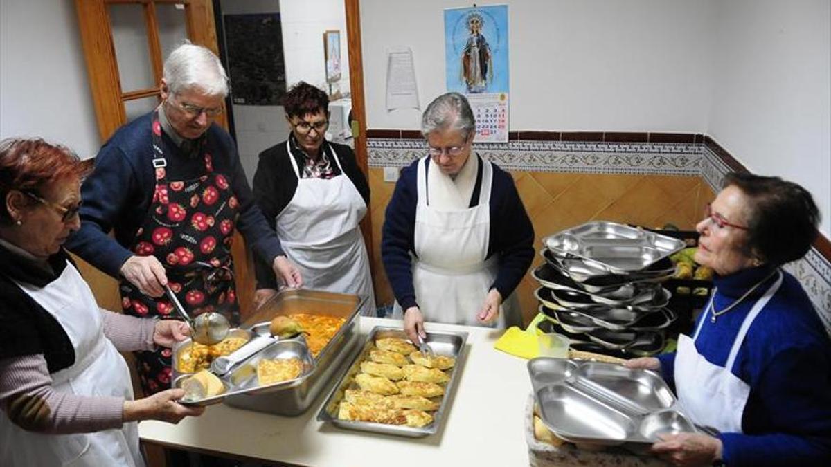 Comedor social de Plasencia, que se arreglará con una cuestación social.