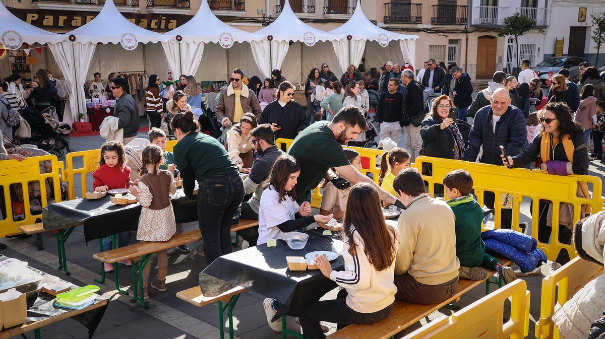 Los más pequeños disfrutaron de la jornada navideña en Onda.