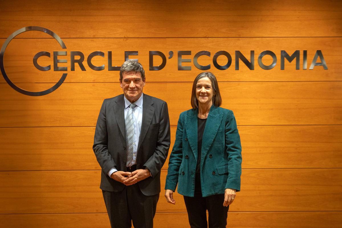 Escrivá con Teresa Garcia-Milá