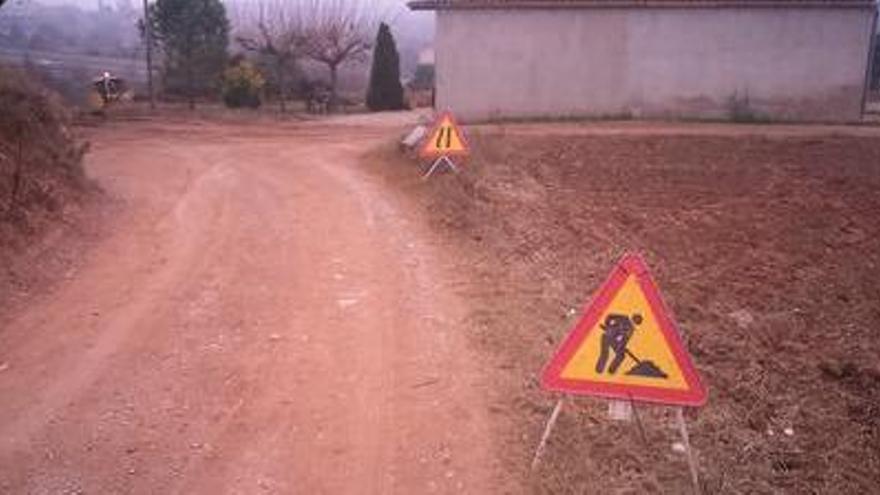 En marxa la segona fase dels treballs de millora de camins rurals de Manresa