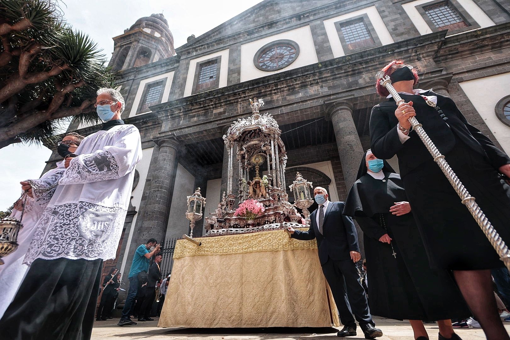 Procesión del Santísimo en La Laguna