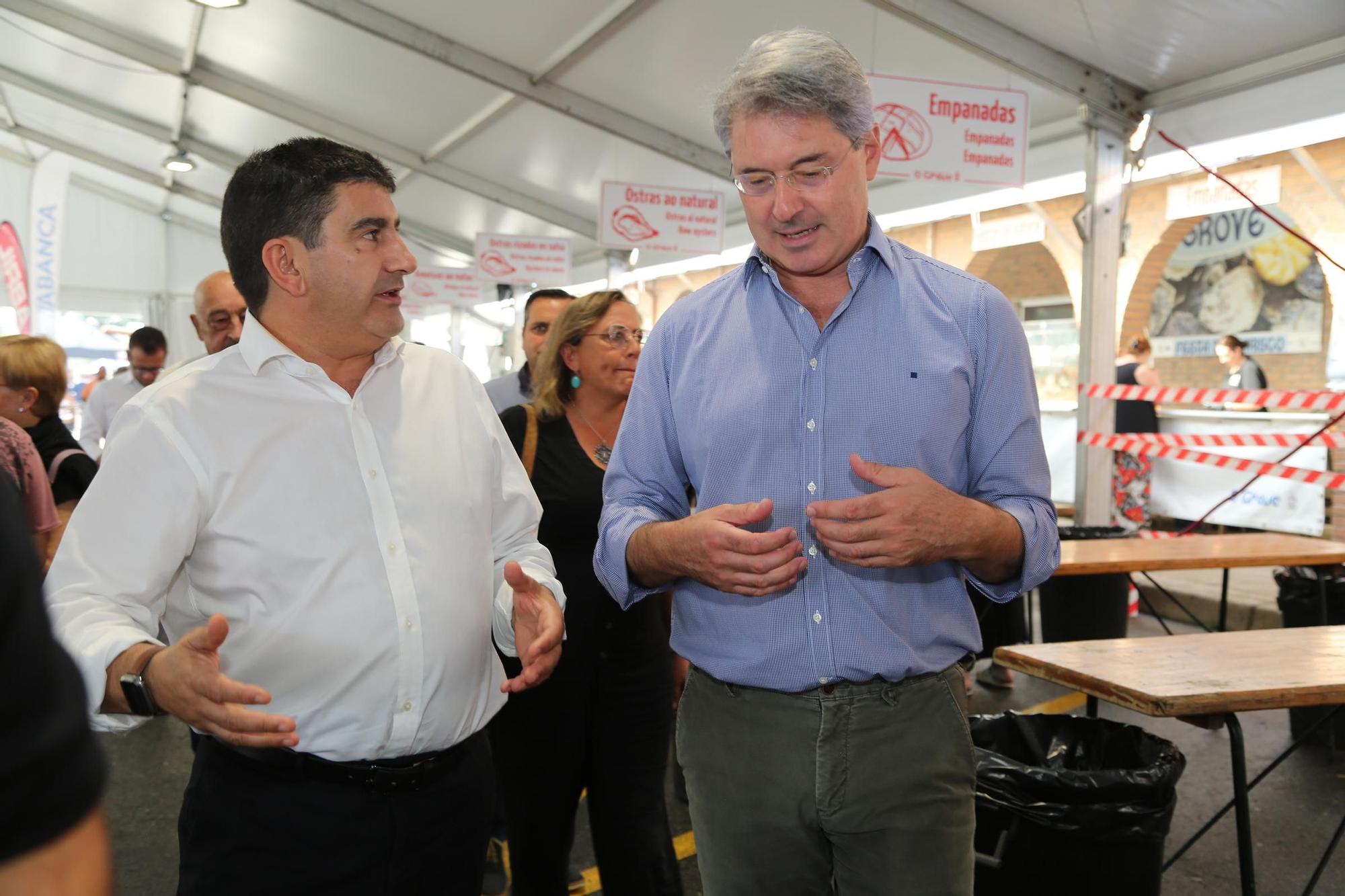 Así fue el martes en la LX Festa do Marisco de O Grove