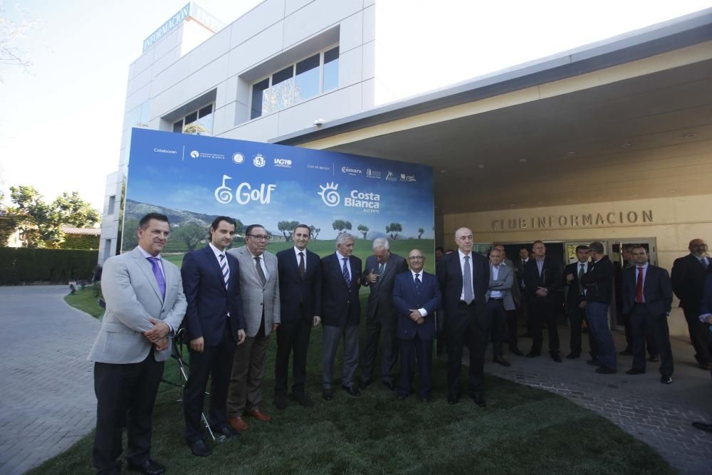 Al acto acudieron el ministro Margallo y el presidente de la Diputación de Alicante, César Sánchez, entre otros