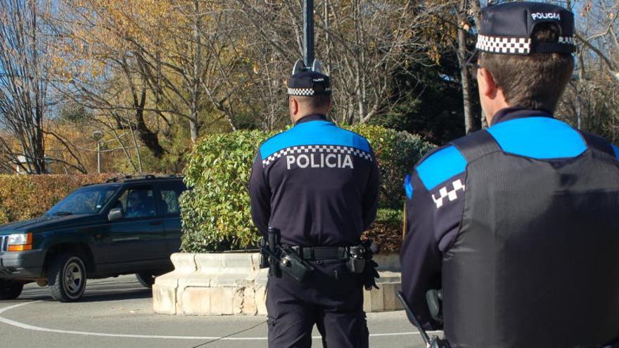 Agents de la Policia Local del Puigcerdà.