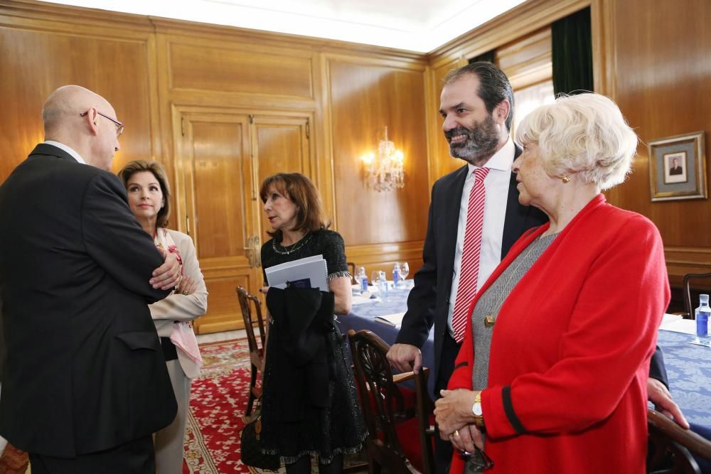 Reunión del jurado del premio "Princesa de Asturias" de Comunicación y Humanidades