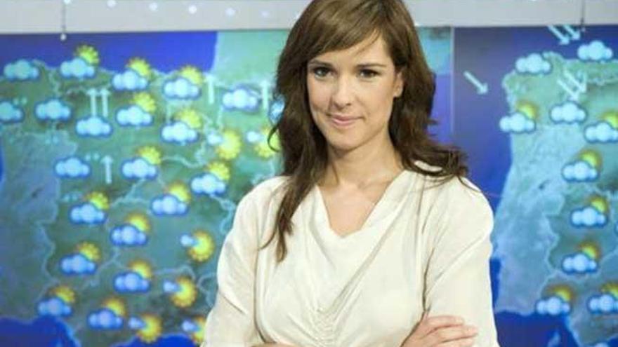 La jefa de información meteorológica de TVE, Mónica López.