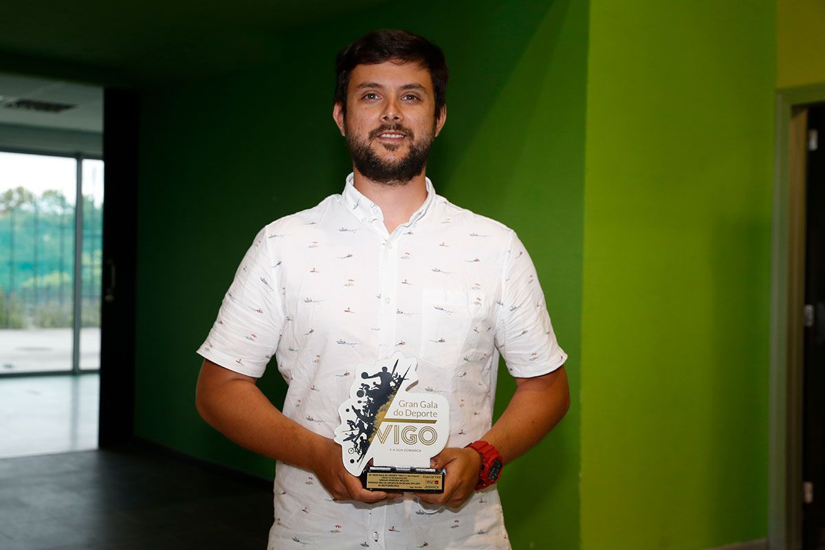 Sergio Pereira, premiado en motonáutica