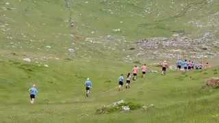 Muere en Somiedo un participante de la trail en plena carrera