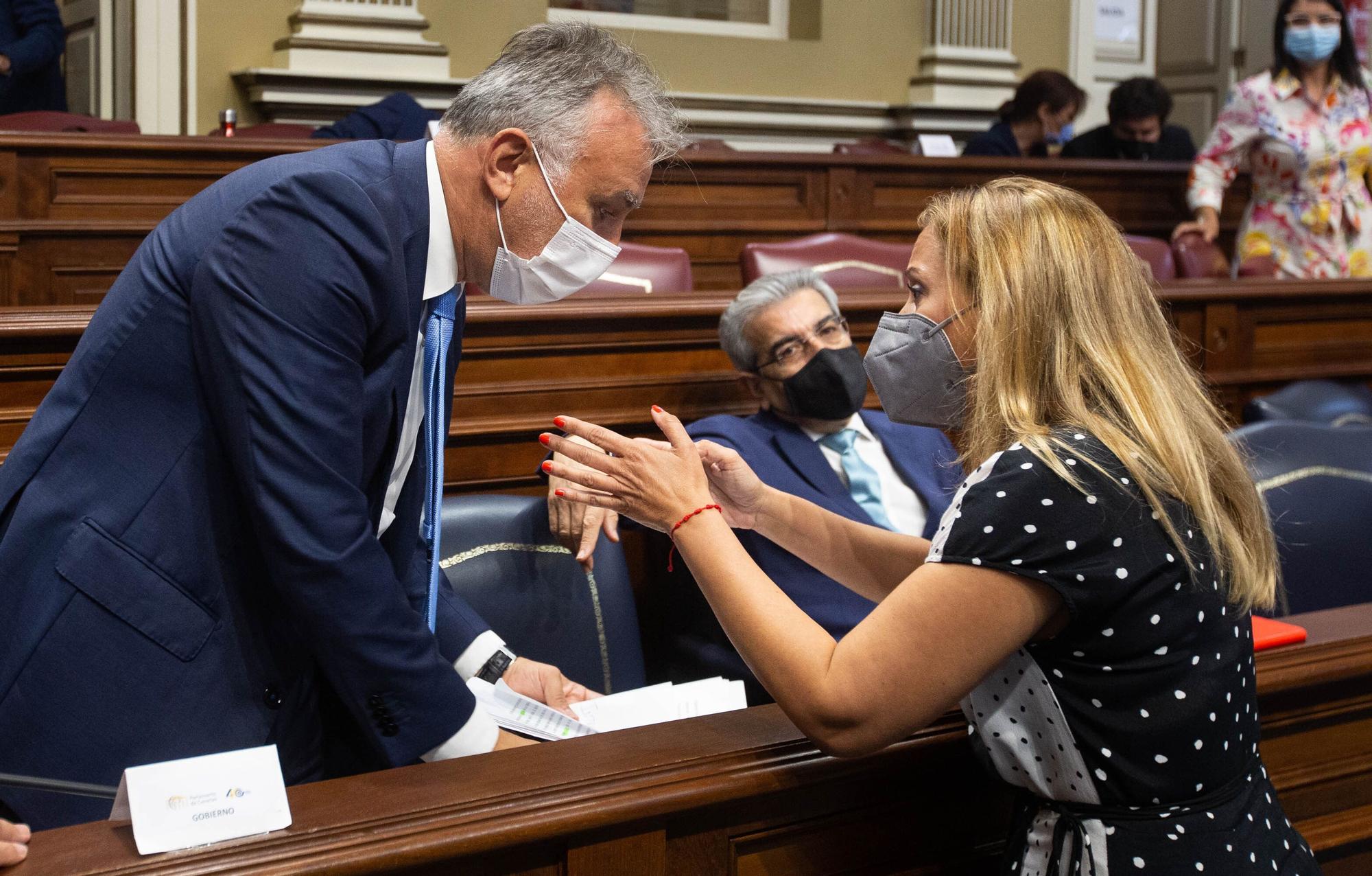 Pleno del Parlamento de Canarias