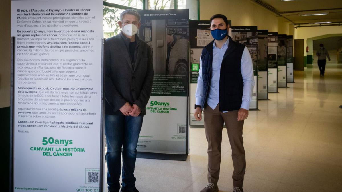 La exposición pretende acercar a la ciudadanía los avances en la investigación oncológica.