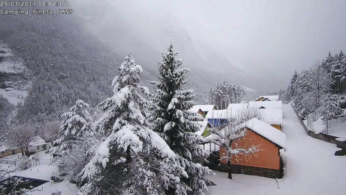 La nieve en primavera