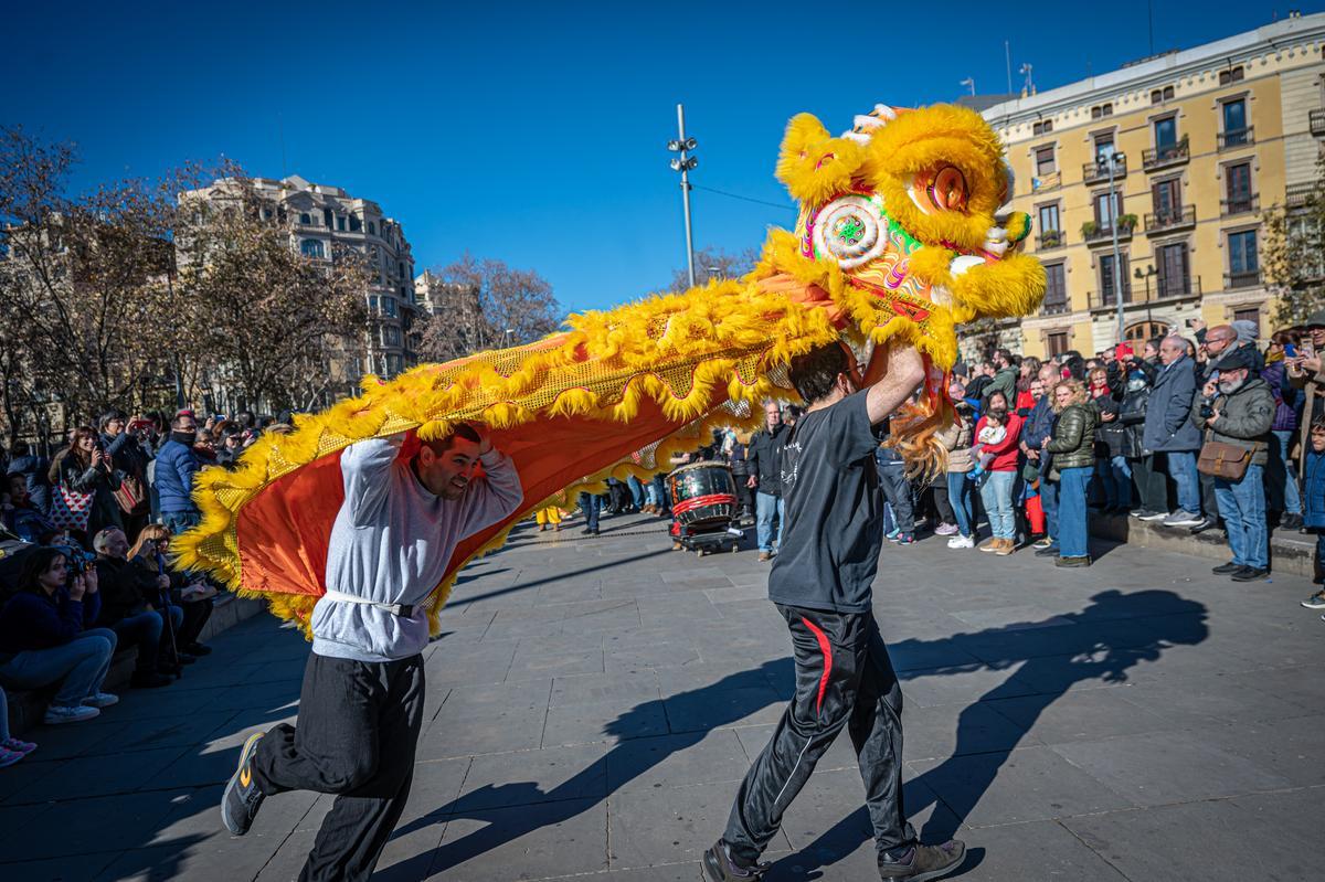 Barcelona celebra el Año Nuevo Chino