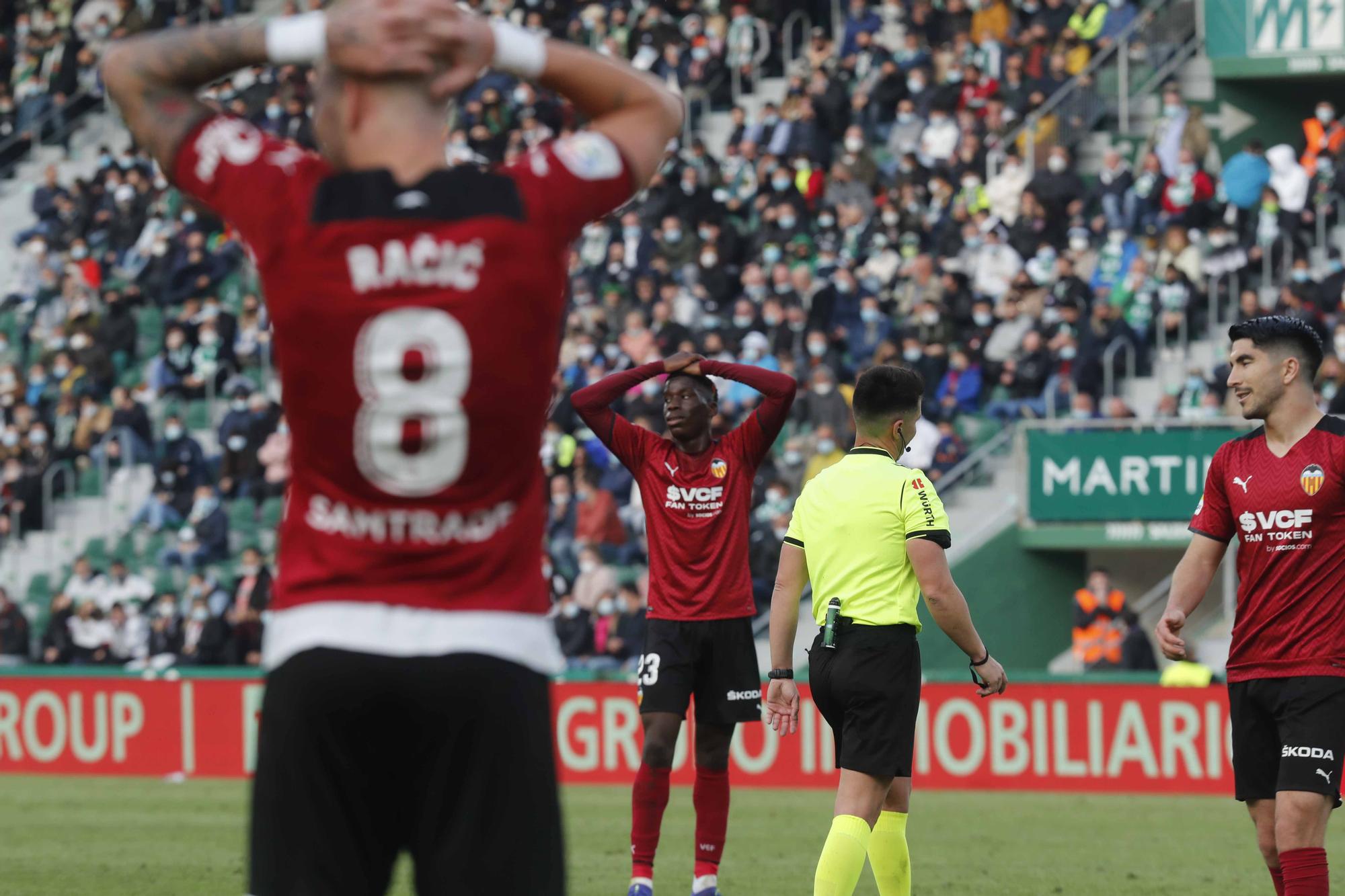 Elche - Valencia: Las mejores fotos del partido