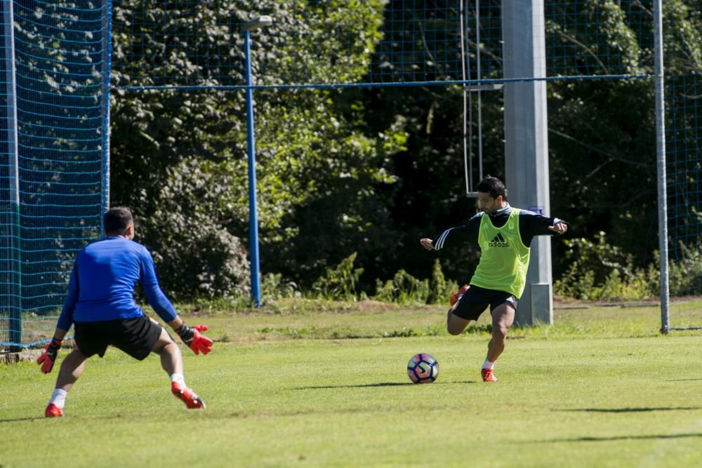 Entrenamiento del Real Oviedo