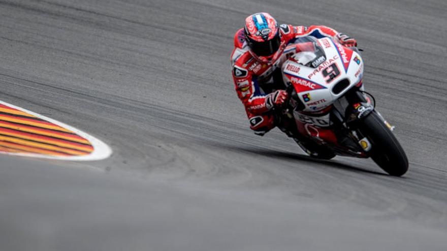 Petrucci, al frente de los libres en Misano.