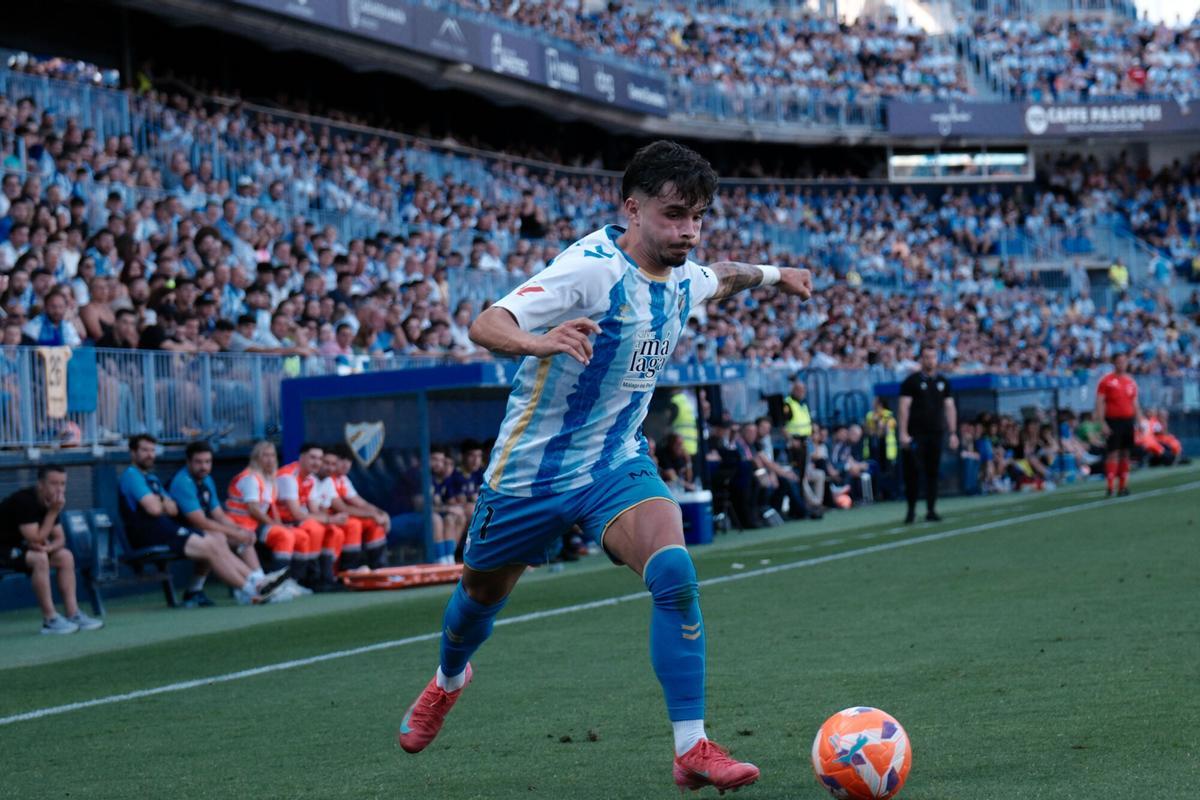 Málaga CF - Burgos CF. Jornada 42, Liga Hypermotion
