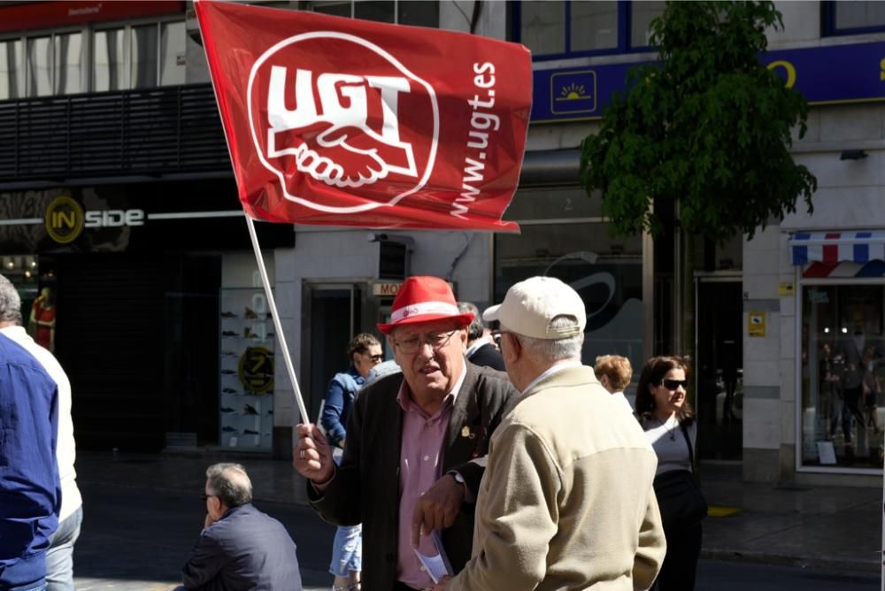 Manifestación del 1 de Mayo en Murcia