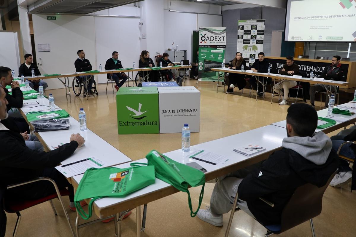 Un momento de la reunión.