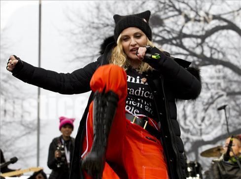 Marcha feminista contra Trump