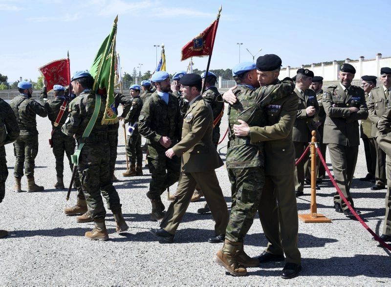 La Brigada Aragón envía a 600 militares a una compleja misión de paz al Líbano