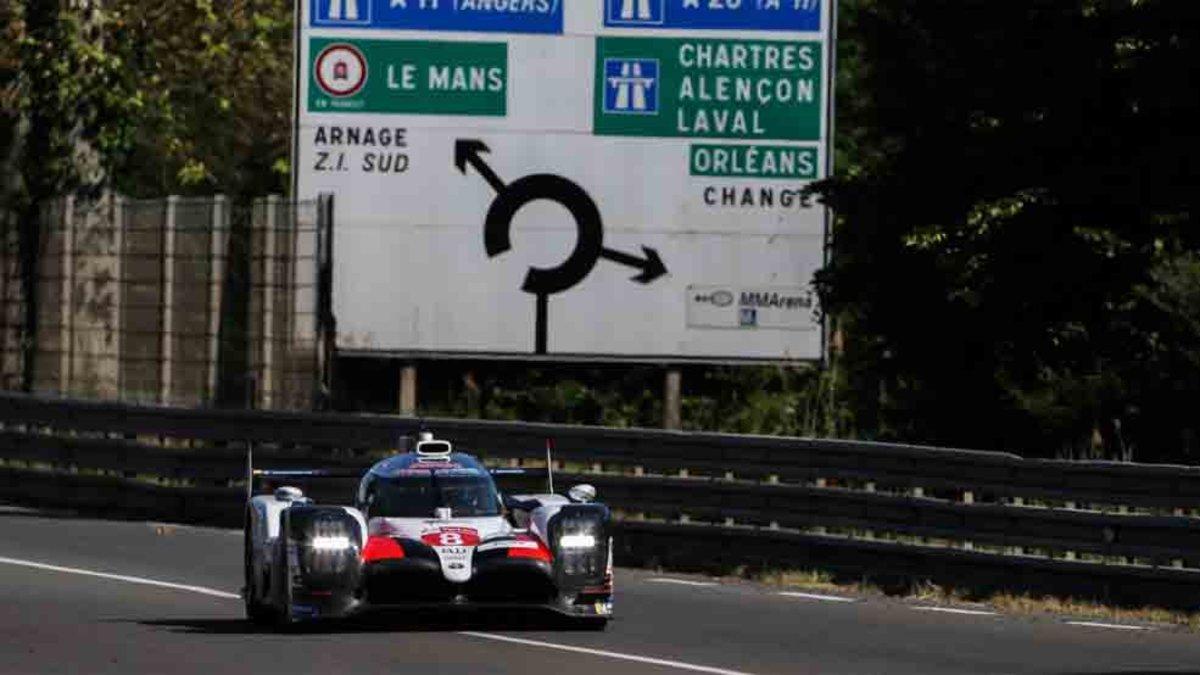 Alonso ha empezado con buen pie en Le mans