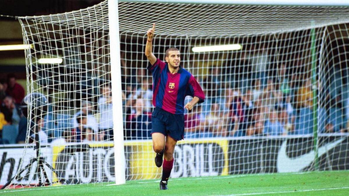 Fotografía de Roberto Trashorras en su etapa en el Barça B