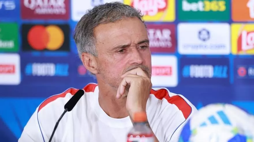 Luis Enrique: "¿Infantino? ¿Qué problema hay, amigo mío?"
