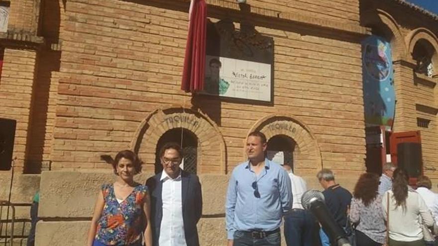 Teruel recuerda a Víctor Barrio con una placa