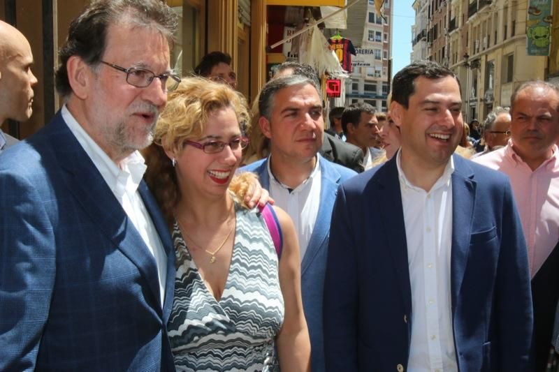 Mariano Rajoy inicia la precampaña en Málaga