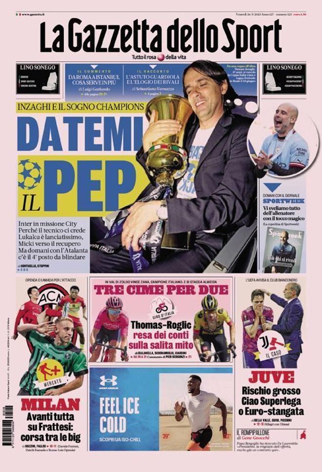 Las portadas de la prensa deportiva de hoy