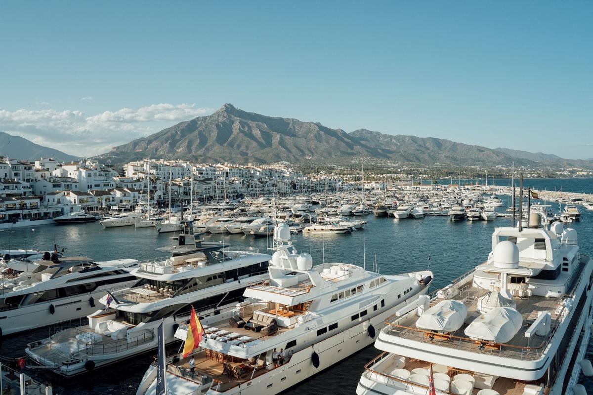 Una imagen de Puerto Banus, en Marbella, una de las instalaciones asociadas a Marinas de Andalucía.