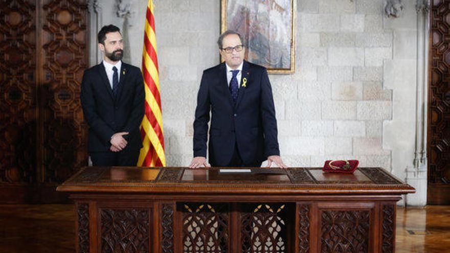 Presa de possessió del president de la Generalitat, Quim Torra