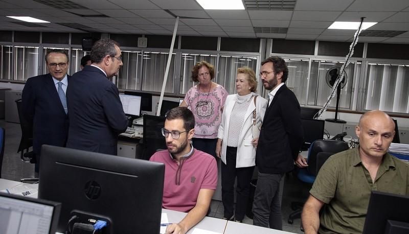 Visita del presidente de Prensa Ibérica a El Día