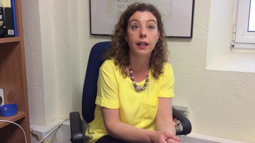 Cristina Pontón, portavoz de IU en el Ayuntamiento de Oviedo, hace balance un año después de las elecciones municipales