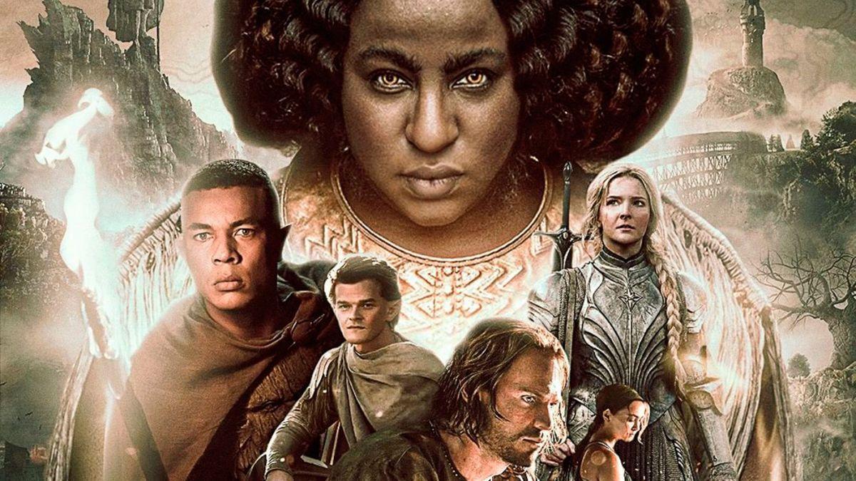 Imagen promocional de la versión de Amazon Prime de 'El señor de los Anillos'.