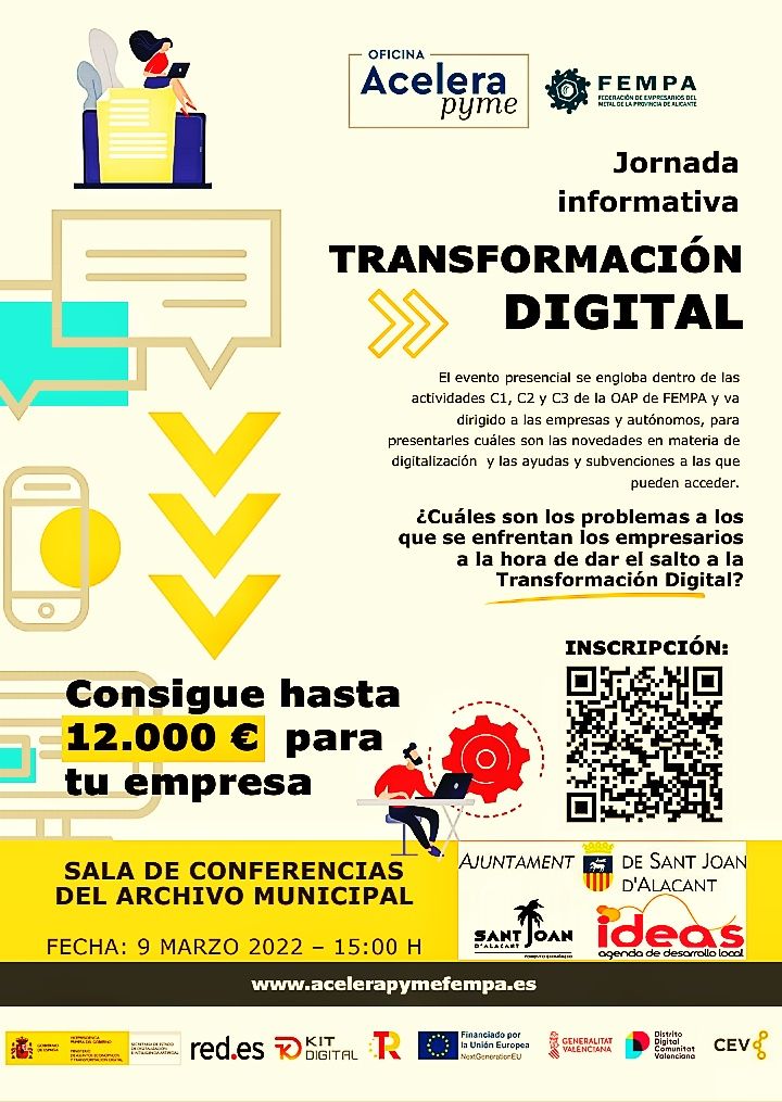 CARTEL JORNADA TRANSFORMACION DIGITAL