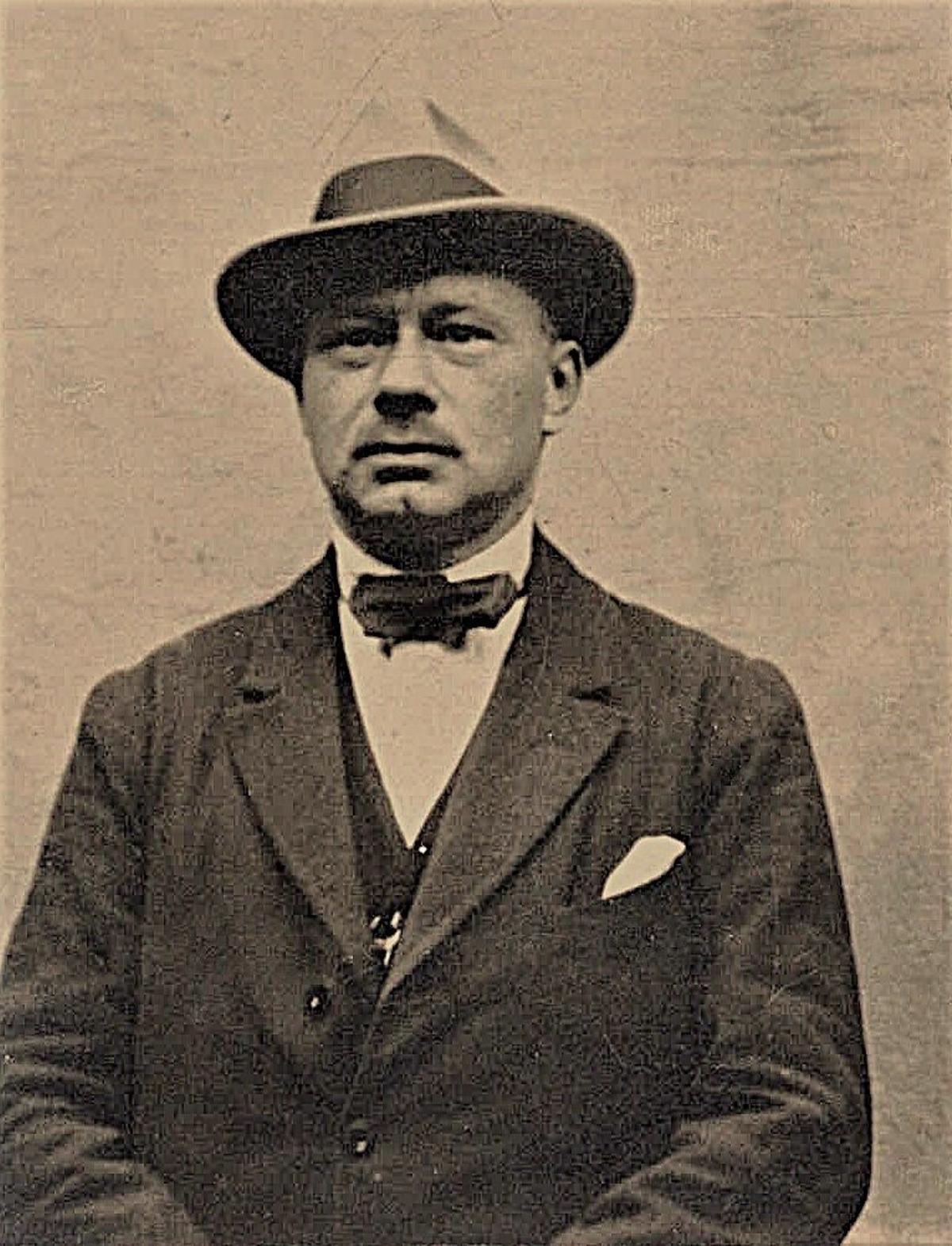 Richard Kindling, cónsul de Alemania (1924).