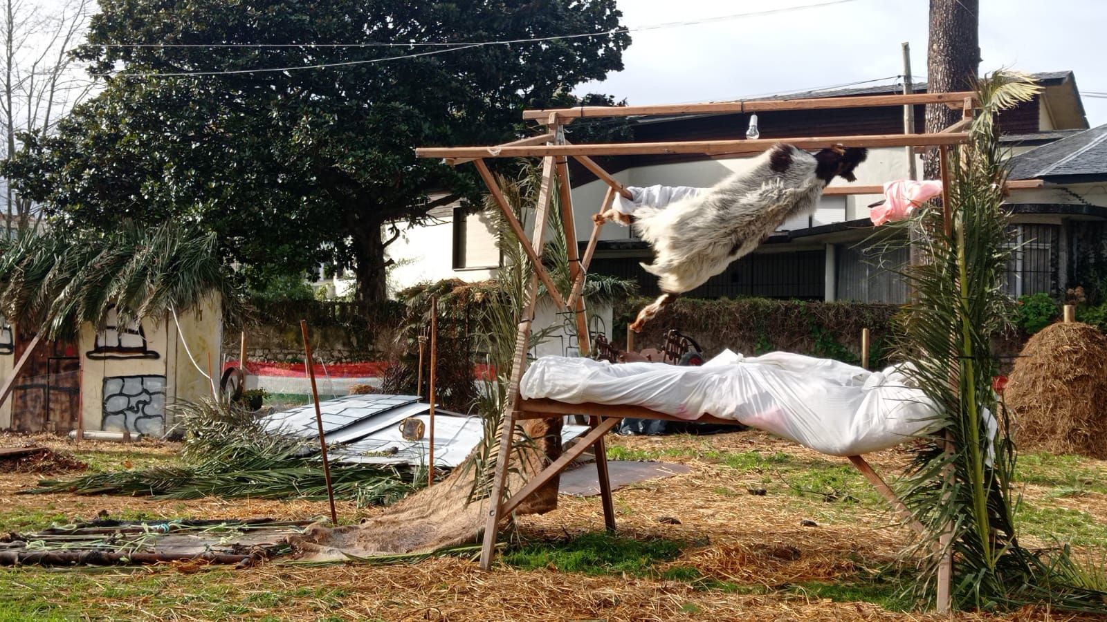 El temporal causa destrozos en Llanes