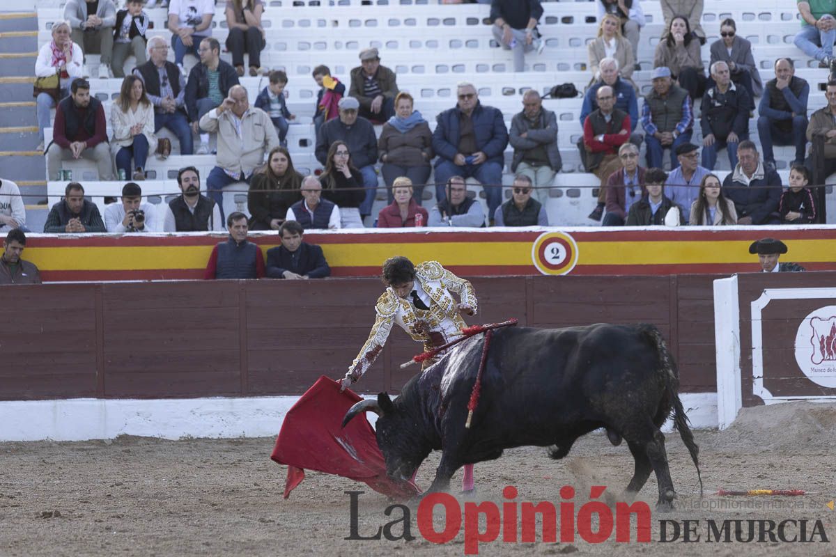 El torero de Cehegín, Antonio Puerta, en la corrida clasificatoria de la Copa Chenel de Madrid