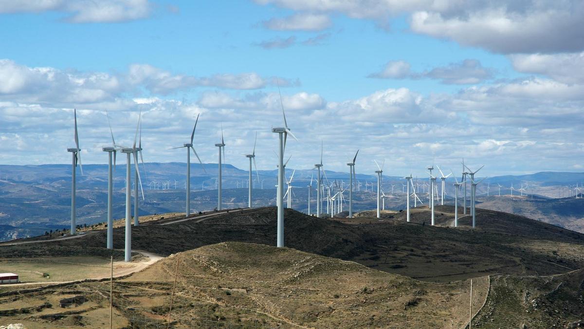 La energía eólica es una renovable que está asentada en la comarca de Els Ports, en la provincia de Castellón.