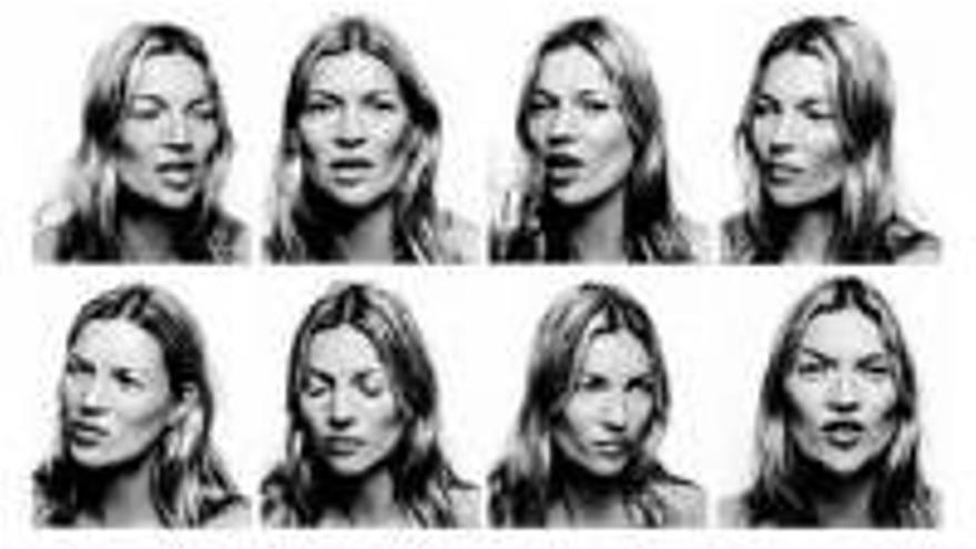Kate Moss: El rostro de la `Top´, obra de arte