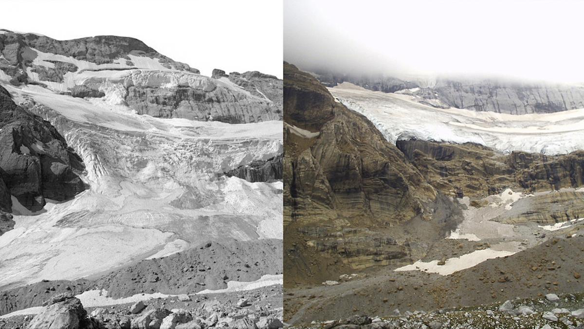 Uno de los últimos glaciares de España está desapareciendo