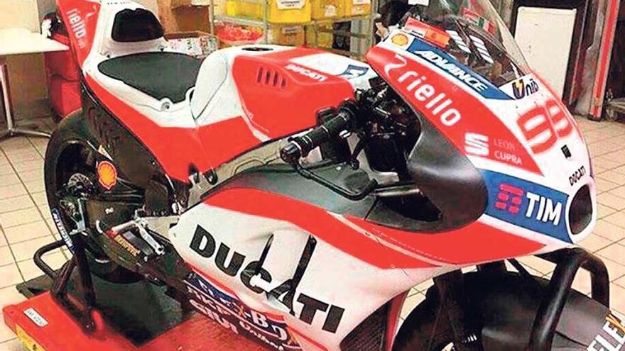 Dudas sobre una imagen de la Ducati de Lorenzo