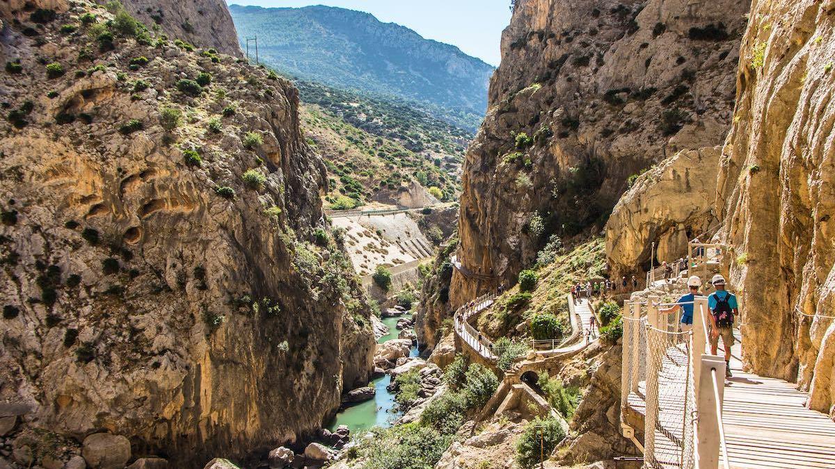 Caminito del Rey, en Málaga.