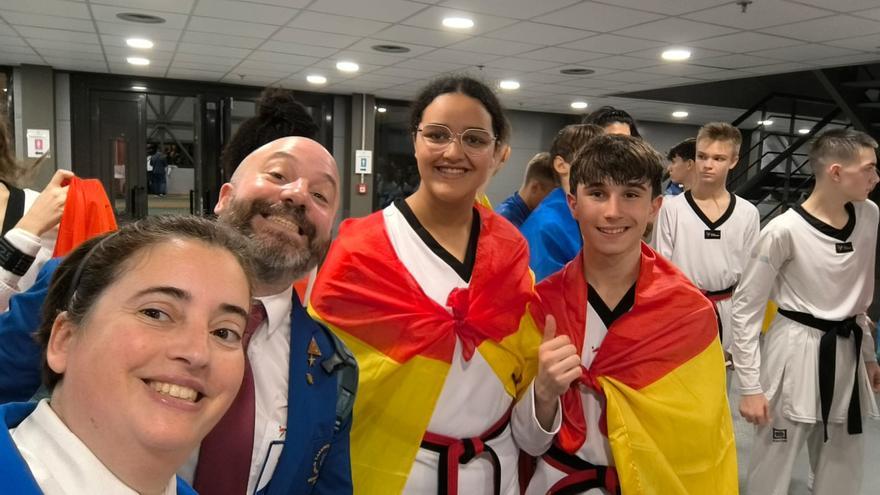Ángela Balado logra el oro europeo de taekwondo en Atenas