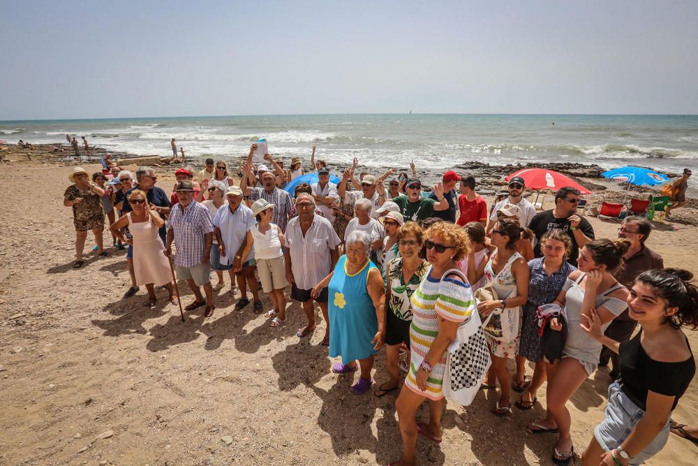 Vecinos de Punta Margalla en Torrevieja, en contra