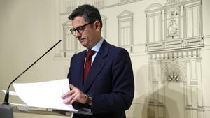 Bolaños espera «recuperar la confiança» del Govern català però comprèn la seva «inquietud»