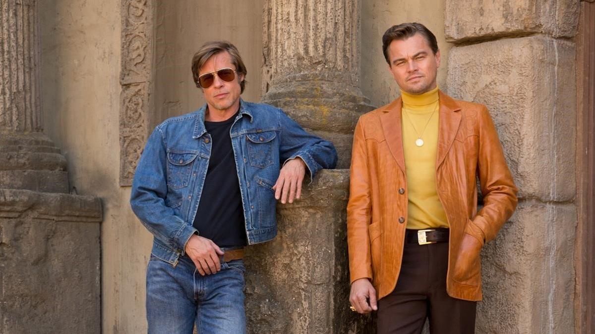 Brad Pitt y Leonardo DiCaprio, en la última película de Quentin Tarantino, Once Upon a Time in Hollywood.