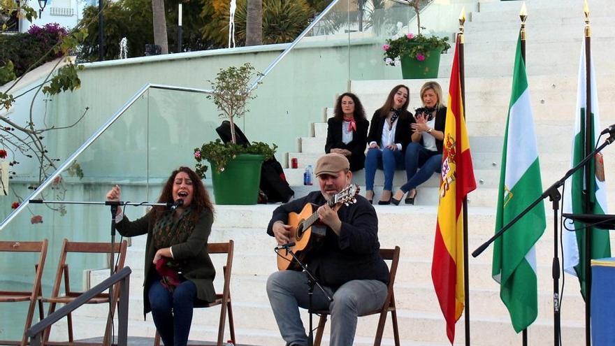 El guitarrista Francisco Javier Jimeno en plena actuación