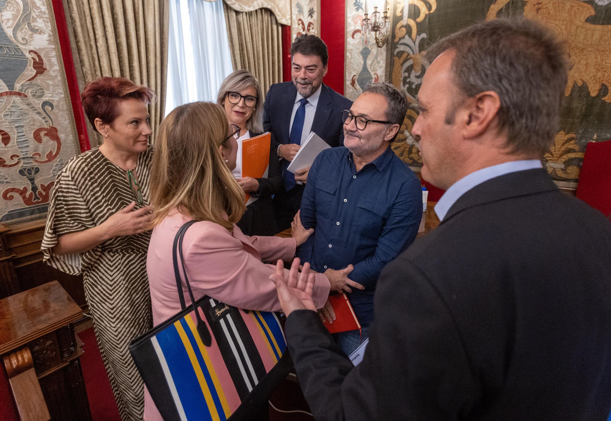 El debate del estado de la ciudad de Alicante en imagenes